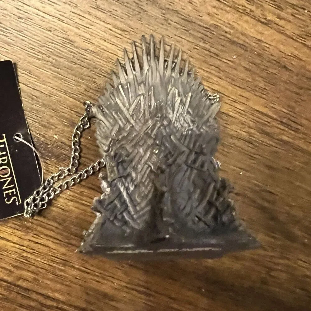 Kurt Adler 4-Inch Game of Thrones Resin Throne Ornament christmas hbo black